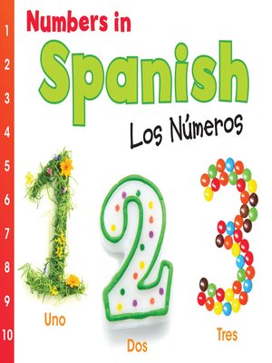 cover image of Numbers in Spanish